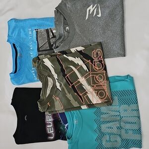 Nike Adidas, Athletic Boys T-shirts Size M (10-12)